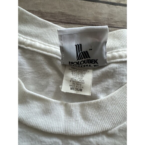 Vintage Harley Davidson T-Shirt Mens Indianapolis Motorcycles Eagle Flag 2006 - Picture 5 of 8